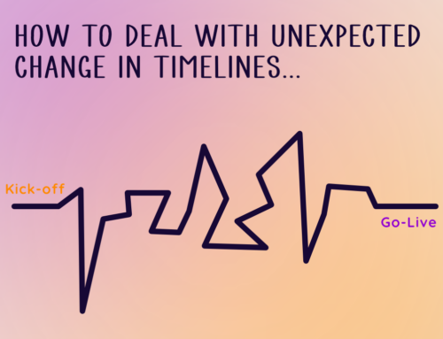 How to Deal with Unexpected Changes in Timelines